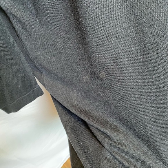 Kim‎ Rodgers Women's Mock Neck Long Sleeve Sweater Dress Size 1X Black - Picture 9 of 9